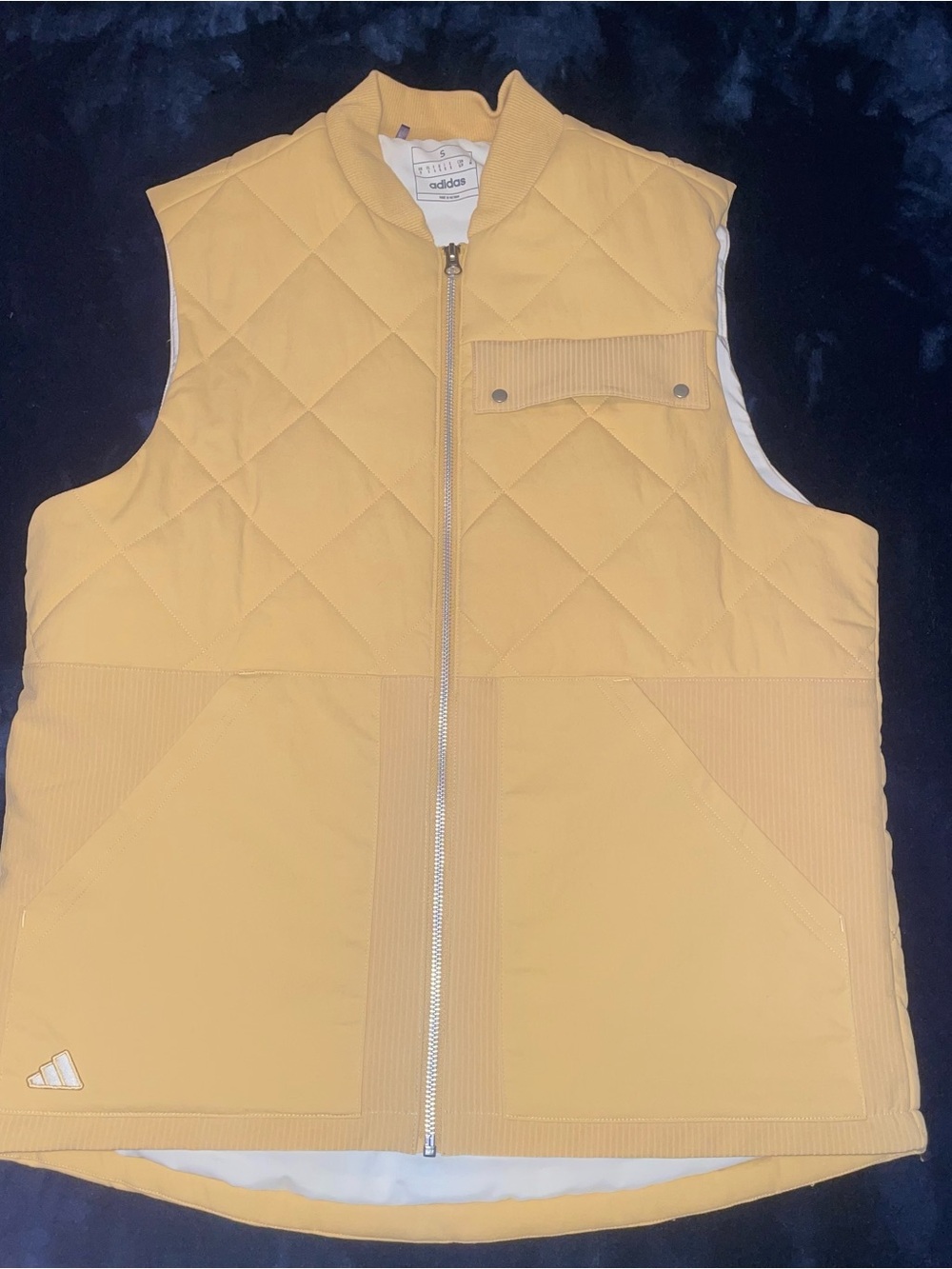 NWOT Adidas Men’s Quilted Full Zip Vest